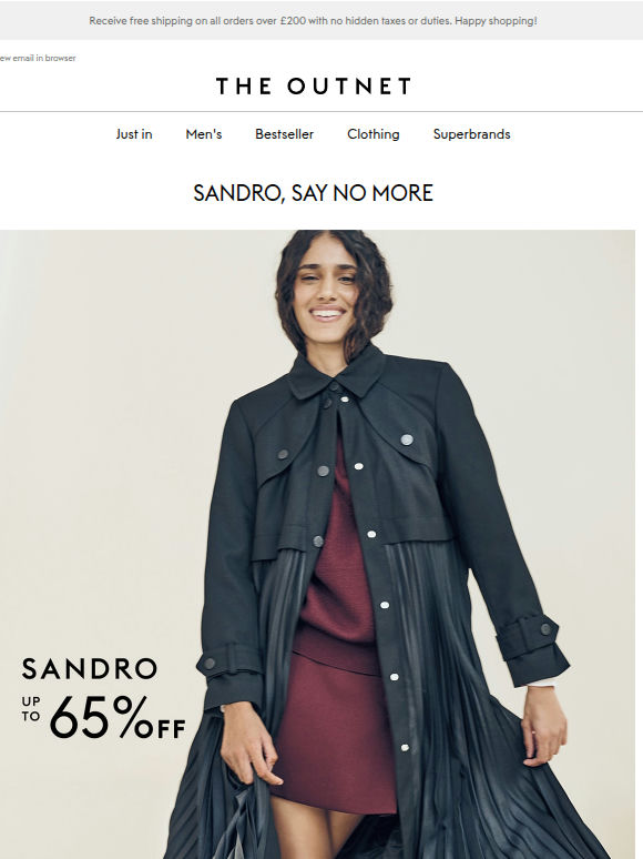 You'll love this SANDRO