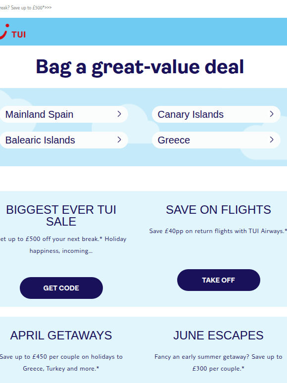   Your weekly top destination picks 😍