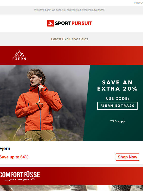 Fjern - Up to 64% Off + Comfortfusse | Helly Hansen Snow | Howies | Top Brand Running Shoes