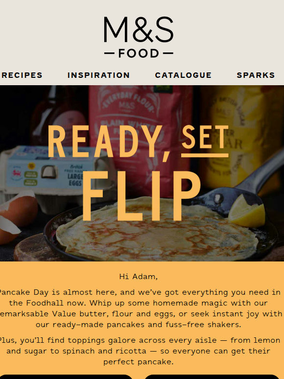 Your Pancake Day plans, sorted