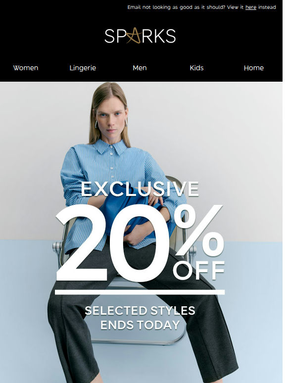 Ends today: your 20% off early access