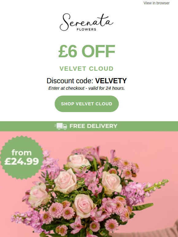 ⚡24h Flash Sale - Velvet Cloud ☁️