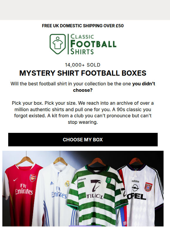 MYSTERY BOXES | Never the same shirt twice 👕