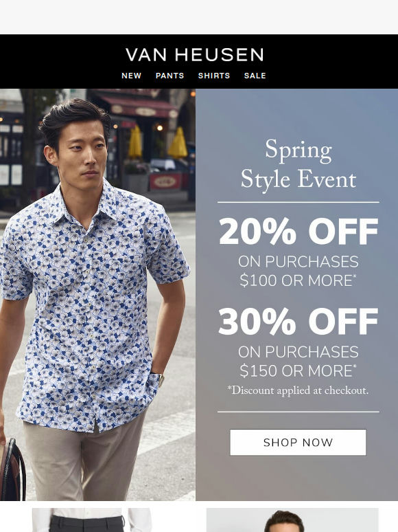 Spring Style Event: 20% OFF 💥