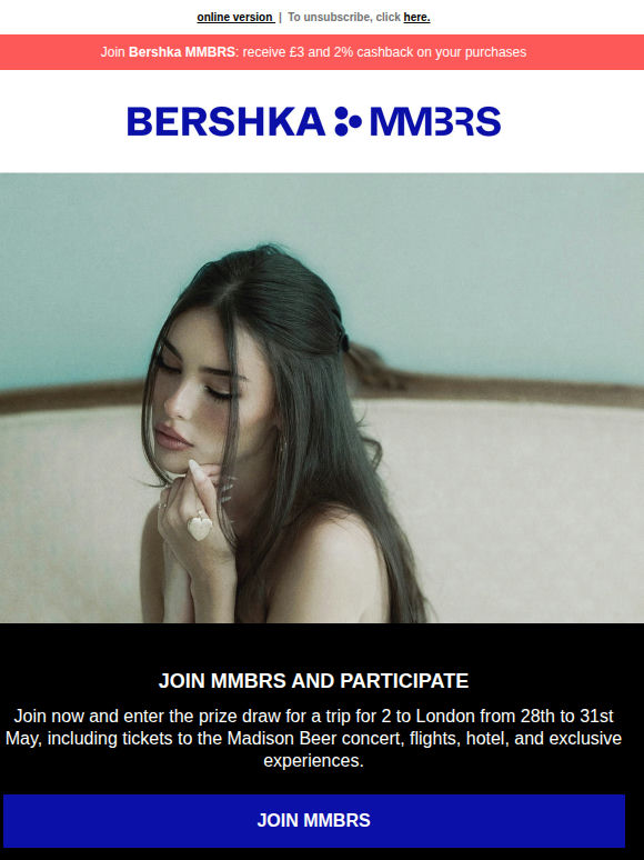 Join MMBRS and win a trip to London ✈️