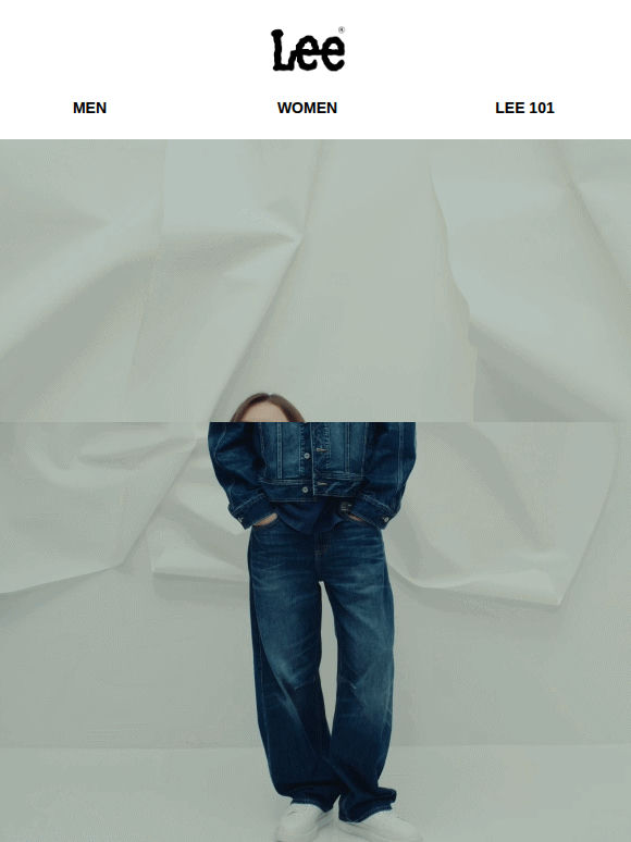 Denim, deconstructed. Lee x Feng Chen Wang