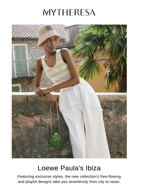 Loewe Paula's Ibiza, featuring exclusive styles