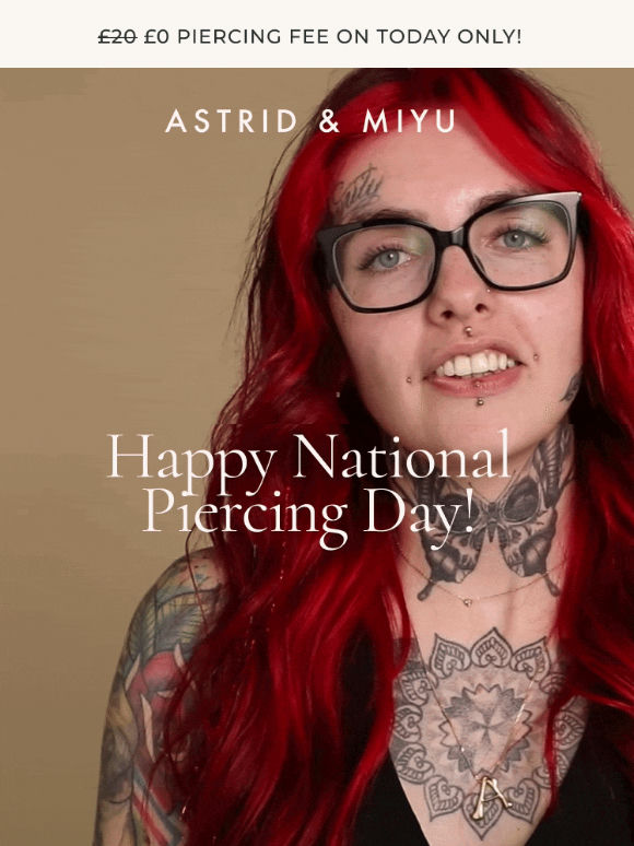 Happy National Piercing Day!