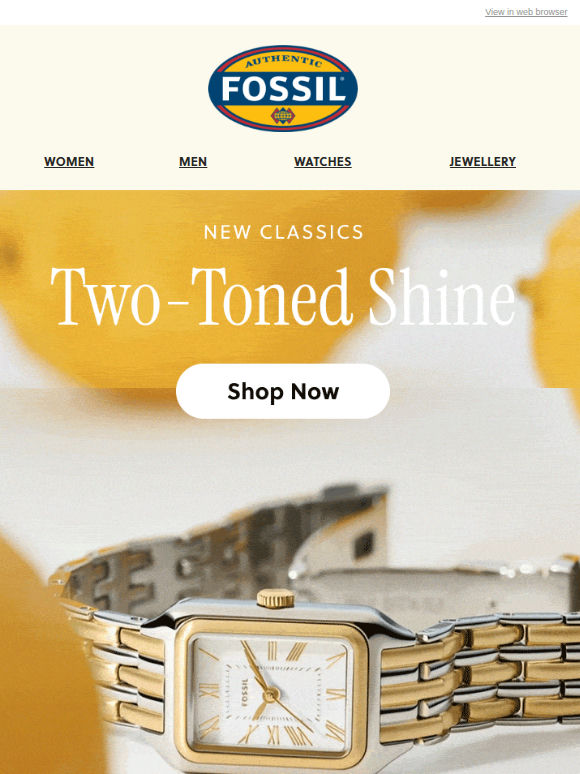 Two-toned Watches Are Twice As Nice