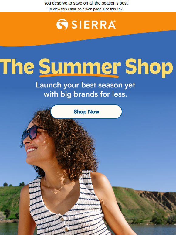 BIG brands in The Summer Shop ⛱️​