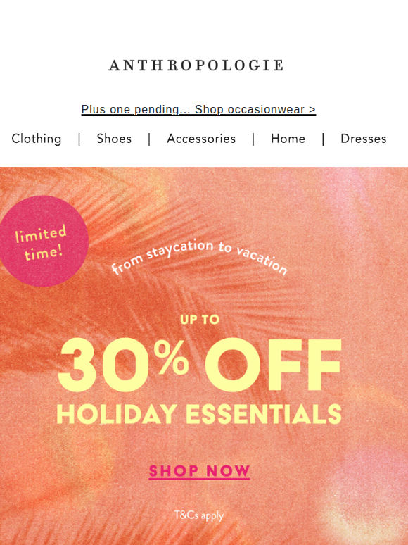 Your summer wish list is on sale!