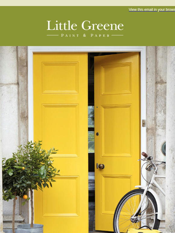 Selecting a front door colour