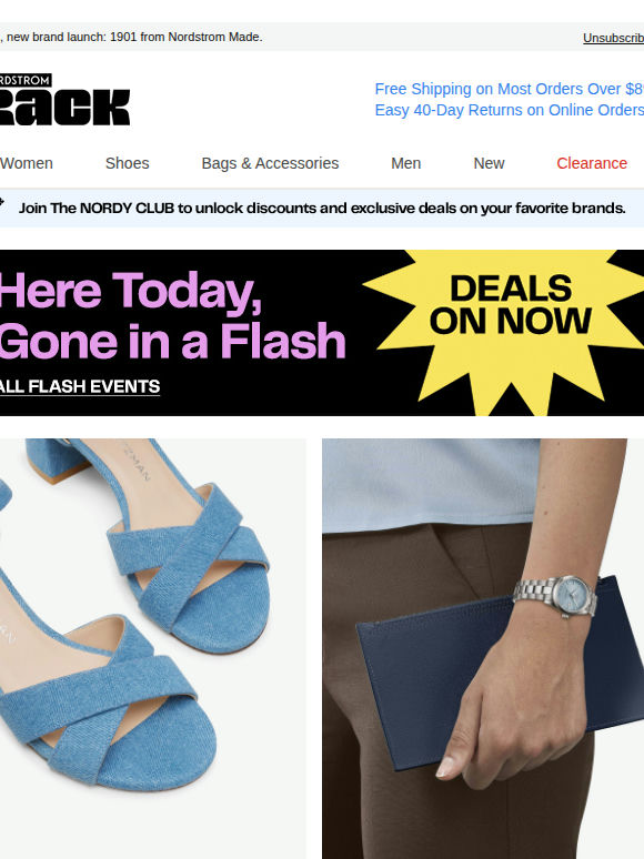 Stuart Weitzman Up to 50% Off | New-In Designer Watches Feat. Tissot