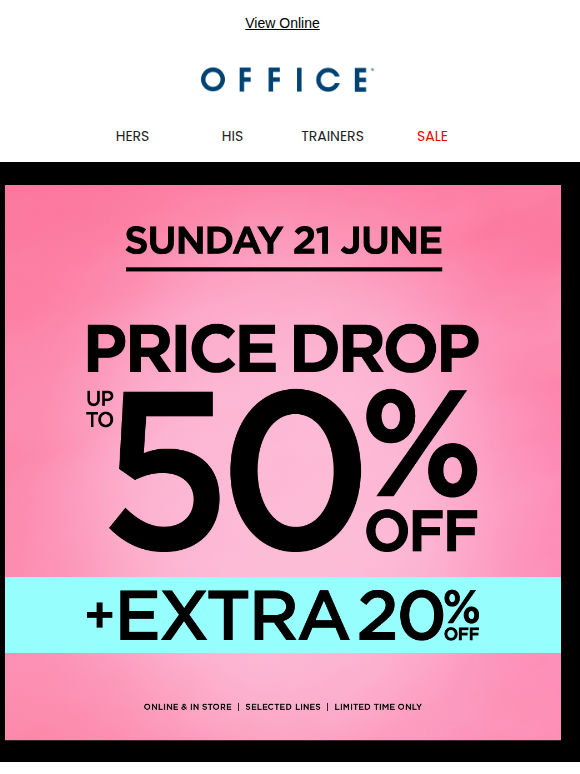"Extra Extra! 20% now live" 🗞️