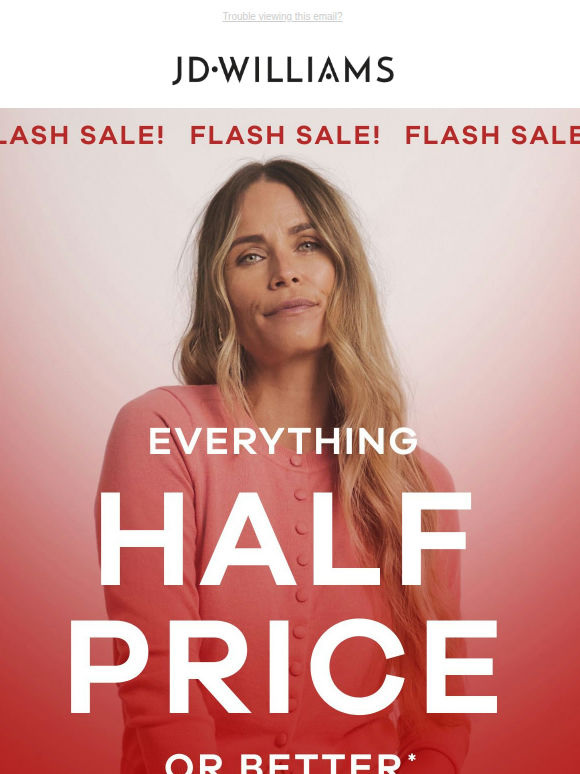 Half price? That's just the start 🔥