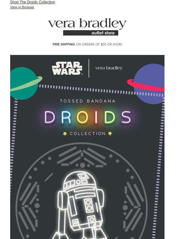Star Wars™ | Vera Bradley strikes again