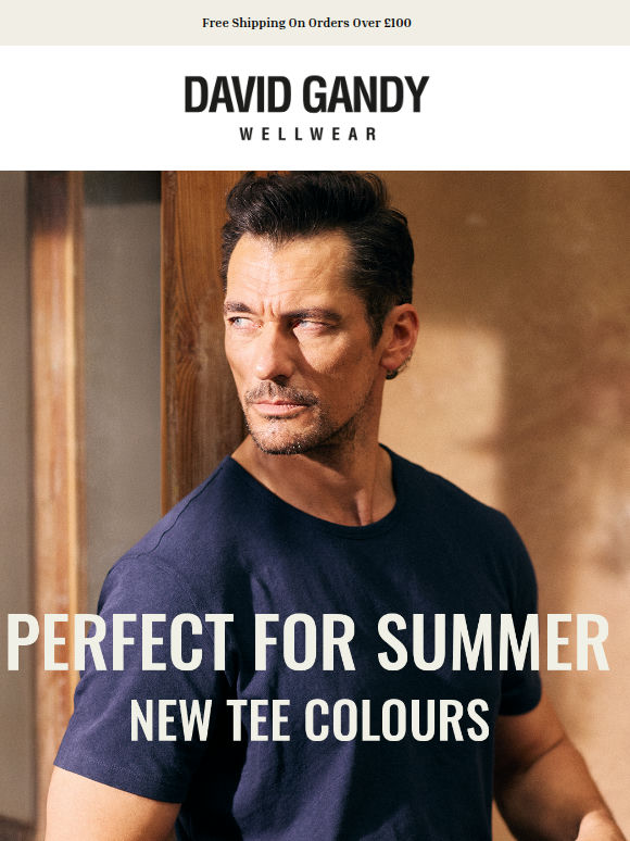 New Tee Colours In Time For Summer