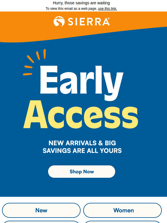 Ready for early access? ⏰​