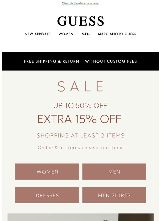 [SALE] Up to 50% off + EXTRA 15% OFF