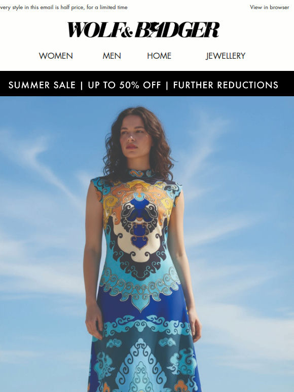 Your Summer Edit, 50% Off