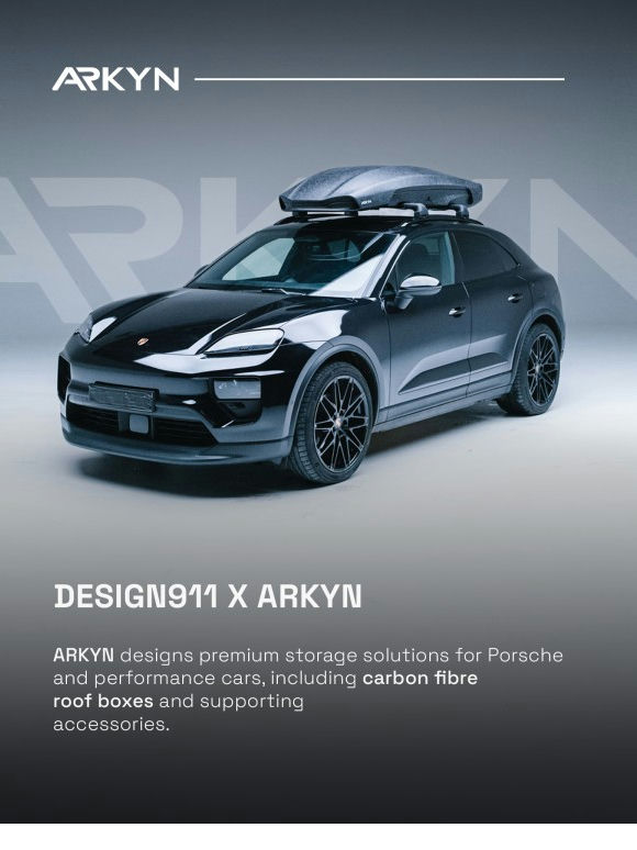 ARKYN Premium Porsche Storage Solutions!