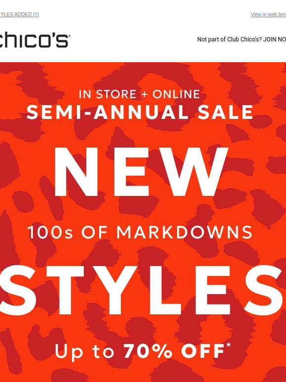 The Semi-Annual Sale just got a refresh