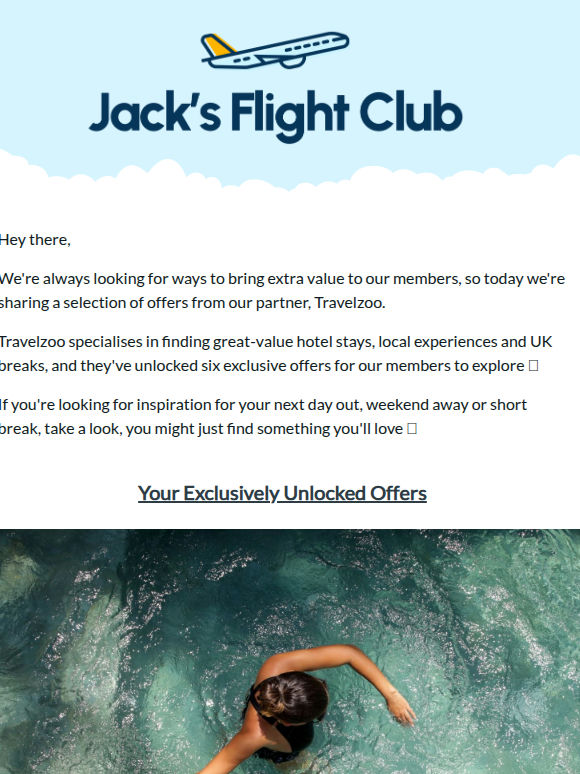 Handpicked UK offers from our partner Travelzoo 🌍