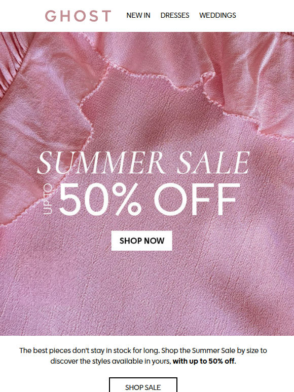 Your Size, On Sale