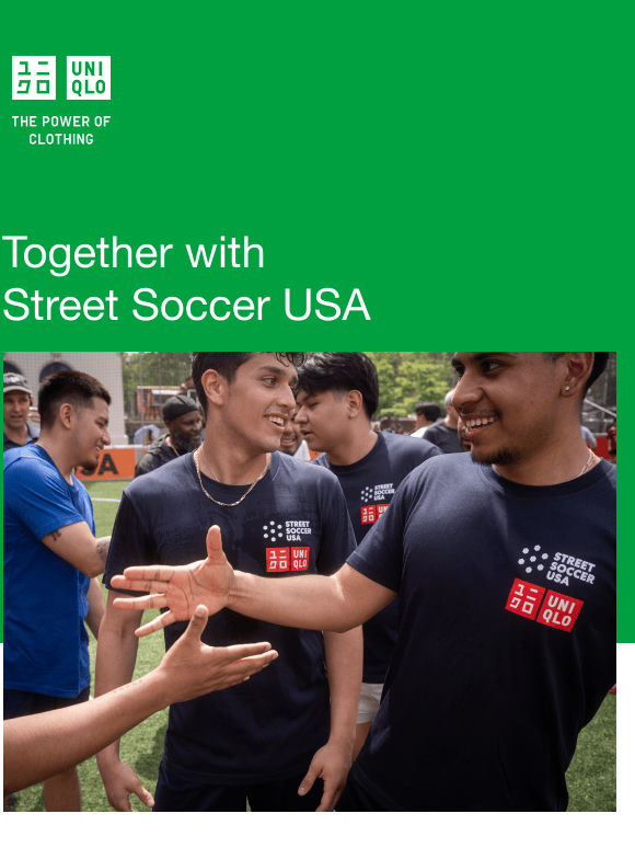 Our partnership with Street Soccer USA