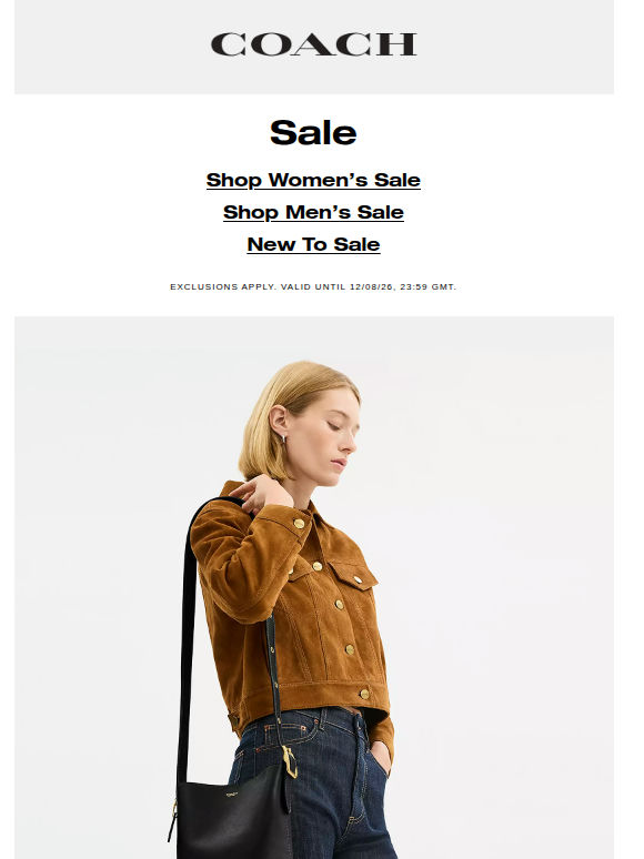 New styles on sale