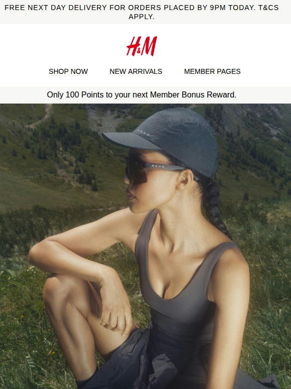 Summer hiking with H&M MOVE