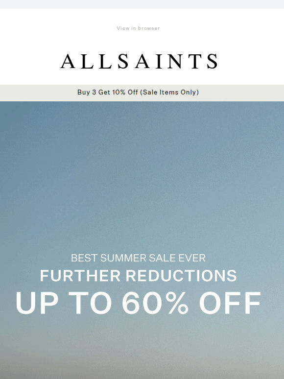SALE Update: Further Reductions