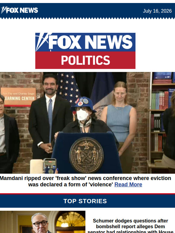 Mamdani ripped over 'freak show' news conference where eviction was declared a form of 'violence'