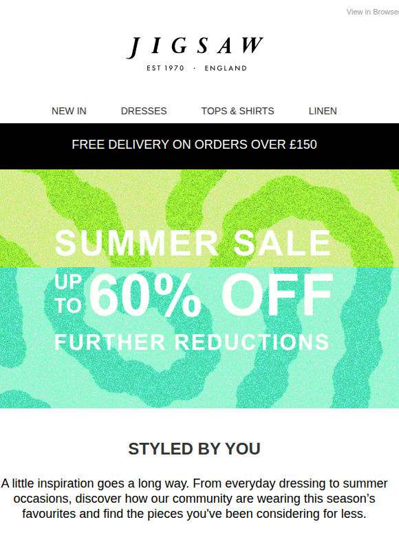 As Seen On You | Summer Sale