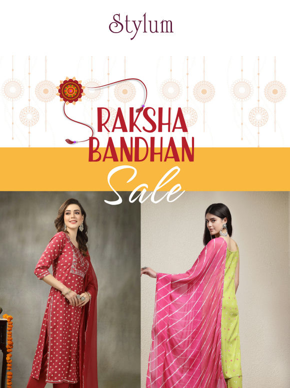 Rakhi Ready? Unlock Exclusive Ethnic Deals with Stylum upto 80% Off