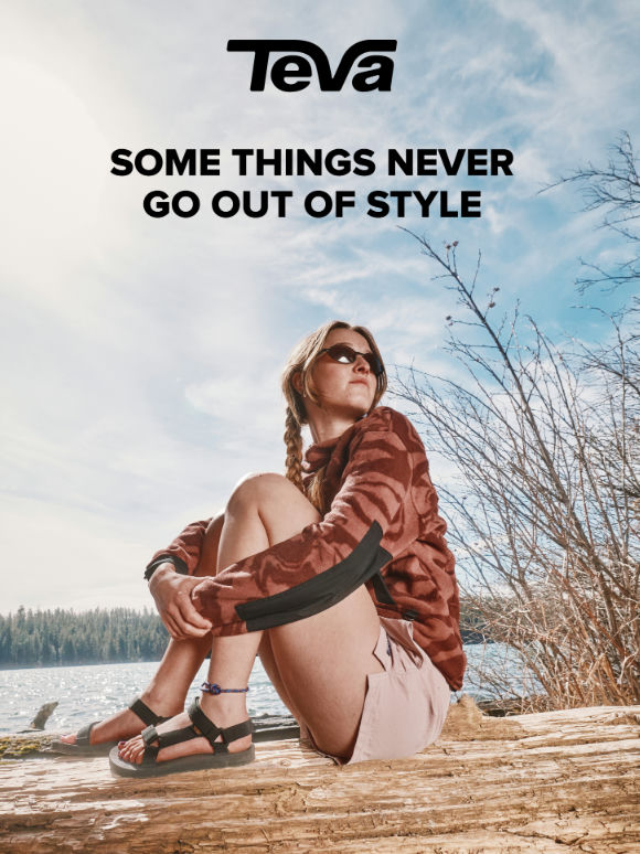 The sandal we’ve been wearing since ‘84...