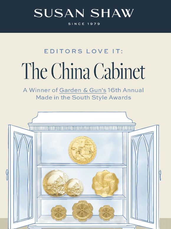 Editors Love It: The China Cabinet