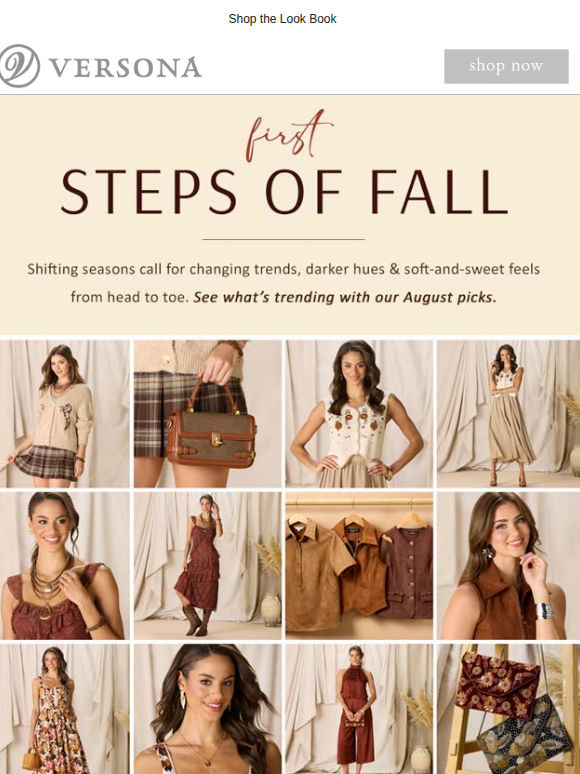 The August Look Book Has Arrived