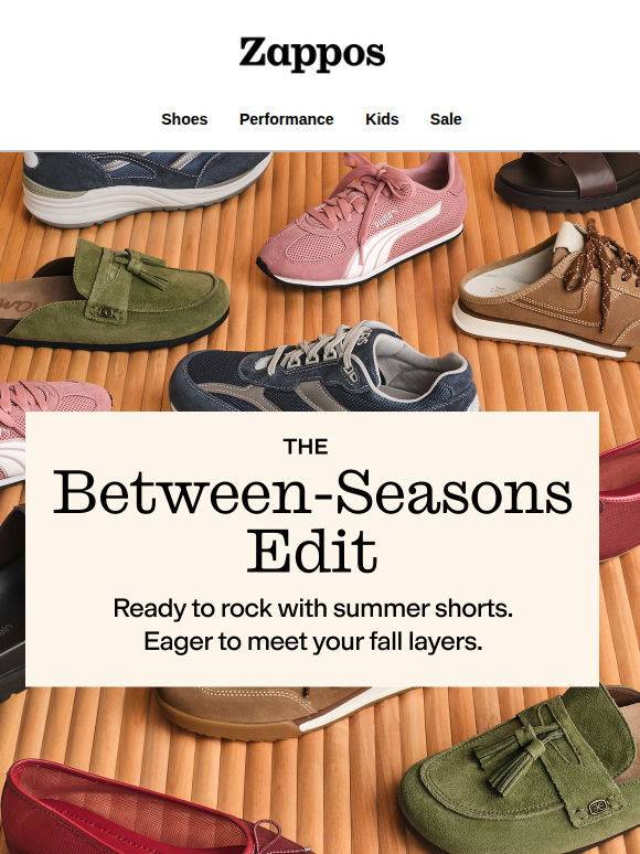 Pairs to wear now & later