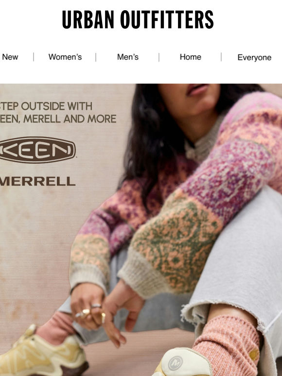 Step outside with Keen and Merrell