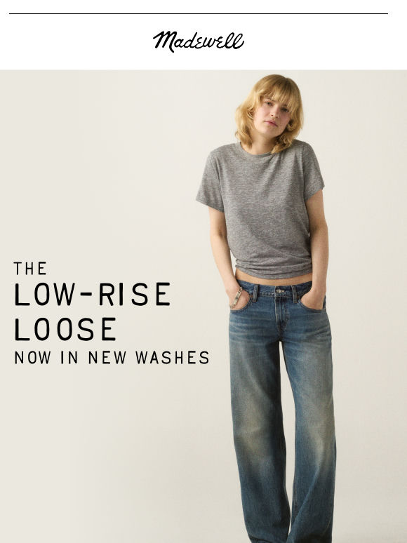 Your favorite low-rise fit