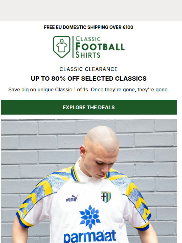 CLASSIC CLEARANCE | Up to 80% off classics 🚀