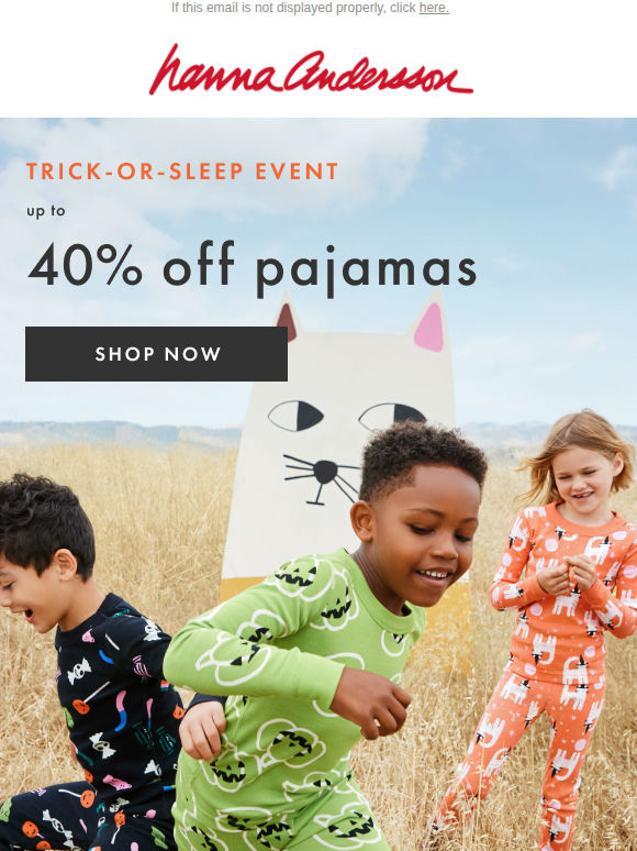 Trick-Or-Sleep! PJs On Sale Starts NOW 🍬
