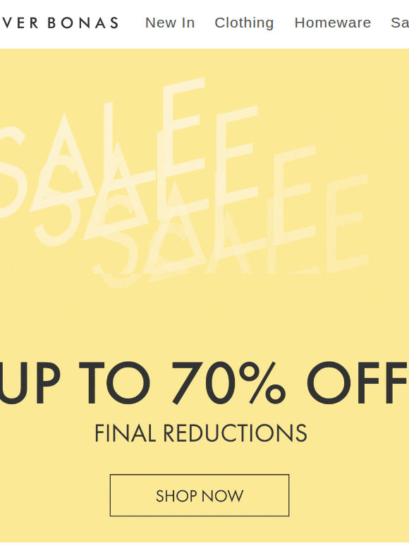 Did you miss our sale?