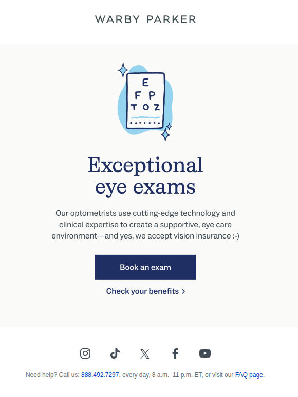 Your new optometrist