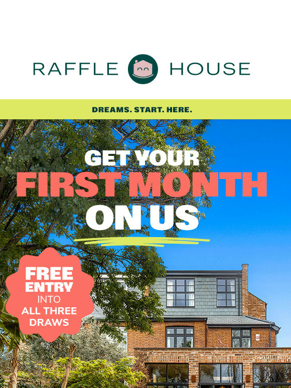 🤩 Enter all THREE draws for FREE