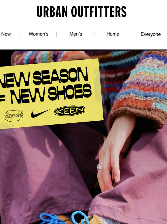 New trainer drop ft. Nike + Keen
