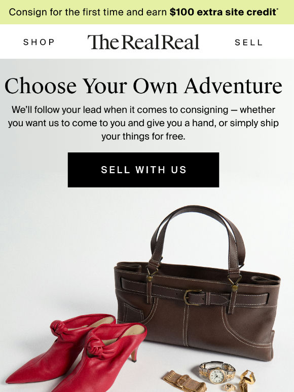 Choose how you want to consign with us