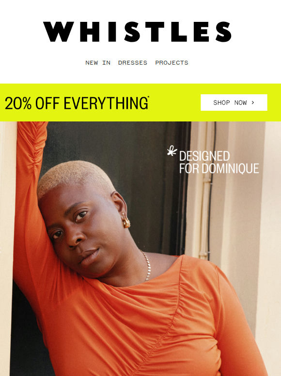20% off: A new perspective on colour
