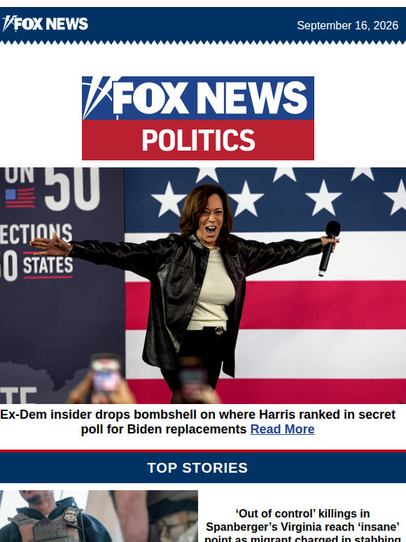 Ex-Dem insider drops bombshell on where Harris ranked in secret poll for Biden replacements